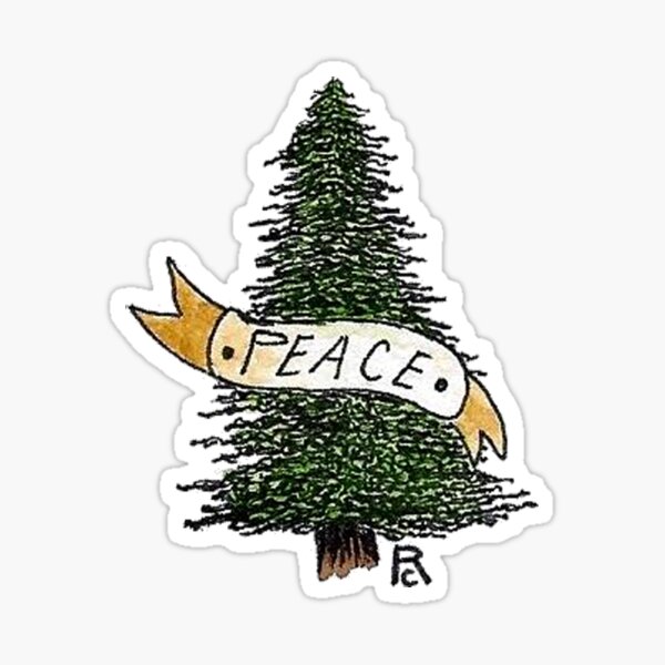 Peace Sticker