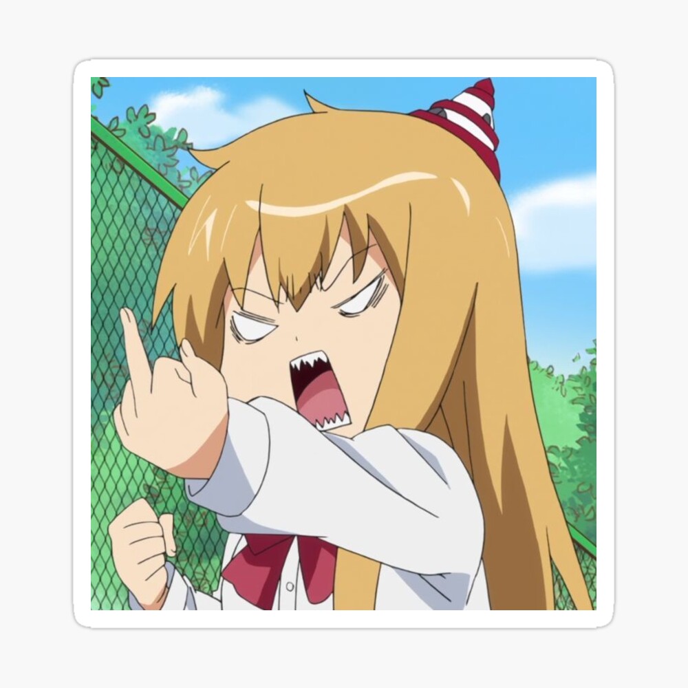Which anime characters are at their cutest when they're angry? - Quora