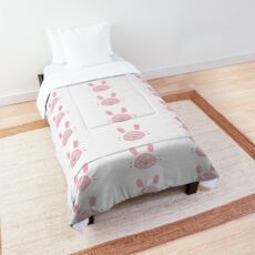 soft pink rabbit Comforter