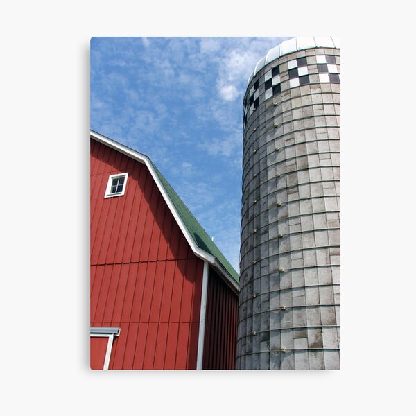 The Red Barn Canvas Print