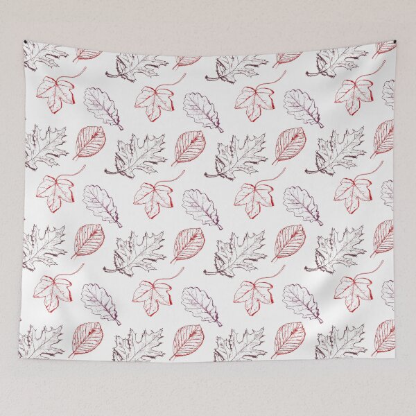 Item preview, Leaves (red) designed and sold by chemagbaena.