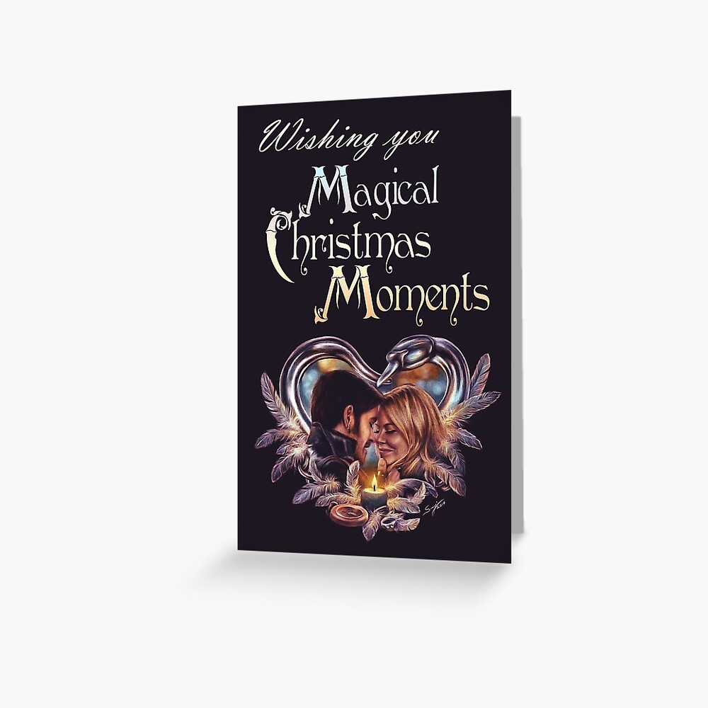 Captain Swan Magical Moments - Christmas card Greeting Card