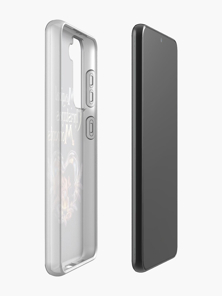 Alternate view of Captain Swan Magical Moments - Christmas card Samsung Galaxy Phone Case