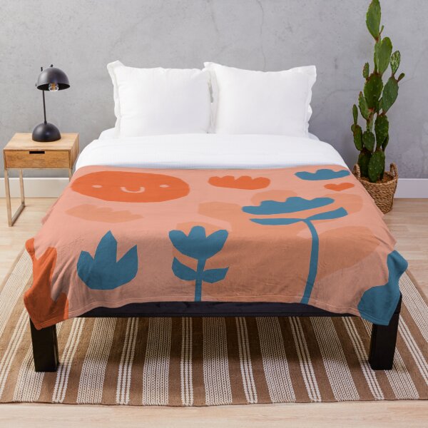 Garden pattern Throw Blanket