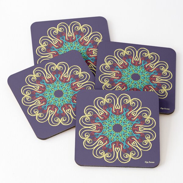 Item preview, Style Vintage Glamor #MandalaMode (Ultraviolet) designed and sold by olgaramos.
