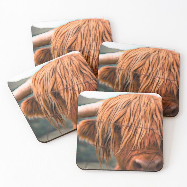 Artikelvorschau, Highland Coo entworfen und verkauft von Marlene Watson-Hall.