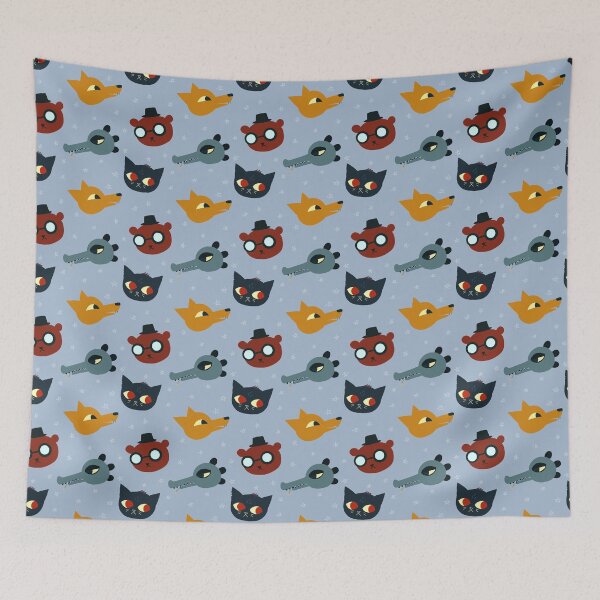 Item preview, Night in the Woods - Repeat Pattern designed and sold by scribblefoxx.