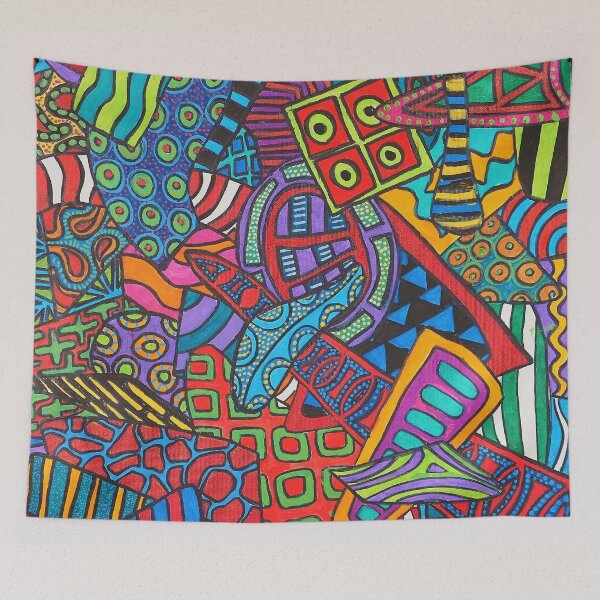 Item preview, Colorful Modern Abstract Design designed and sold by Steve Martin.