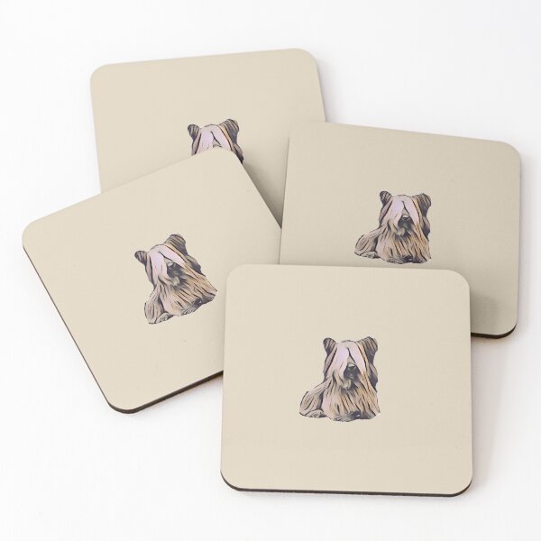 Item preview, Cream Skye Terrier designed and sold by DeerhoundRhodry.