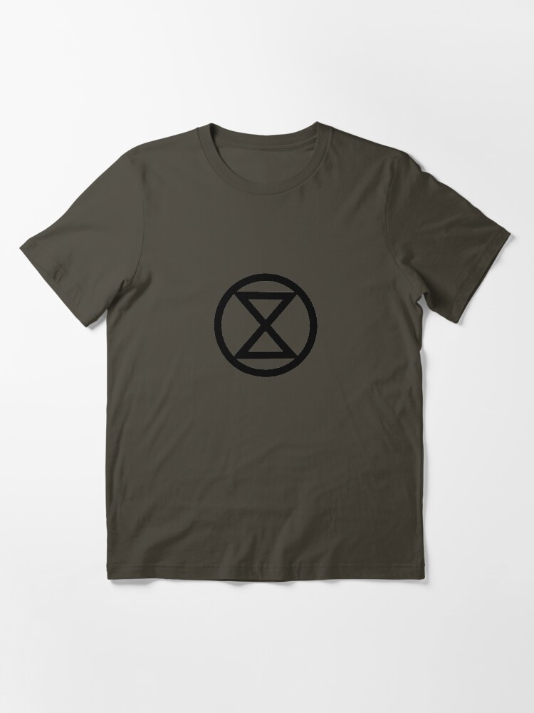 Alternate view of Extinction Rebellion Official Merchandise Essential T-Shirt