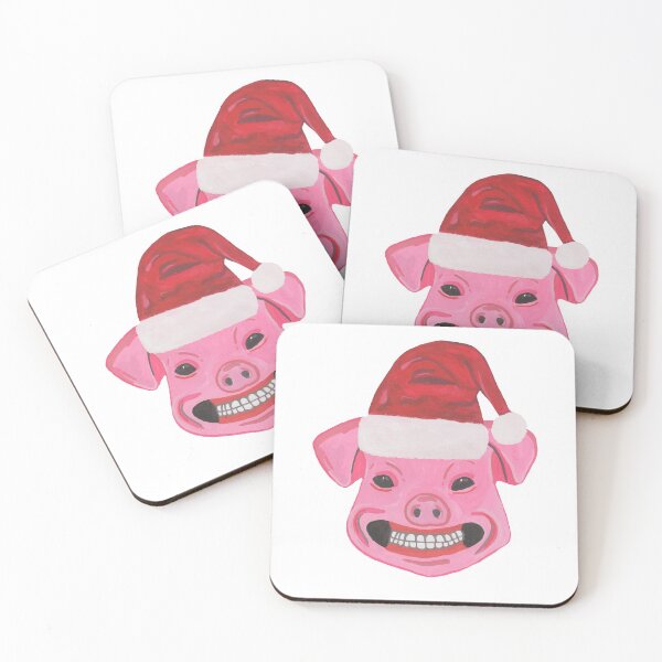Item preview, Christmas Santa Pig designed and sold by susserain.
