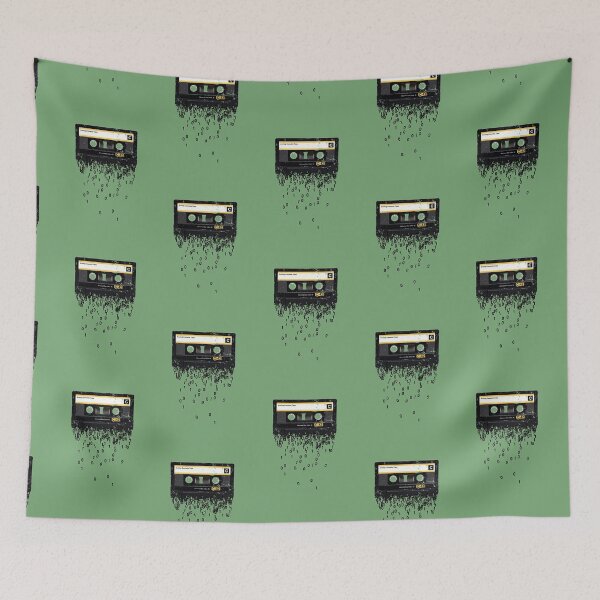 Item preview, THE DEATH OF THE CASSETTE TAPE - GRUNGE TEXTURE designed and sold by Rob Price.