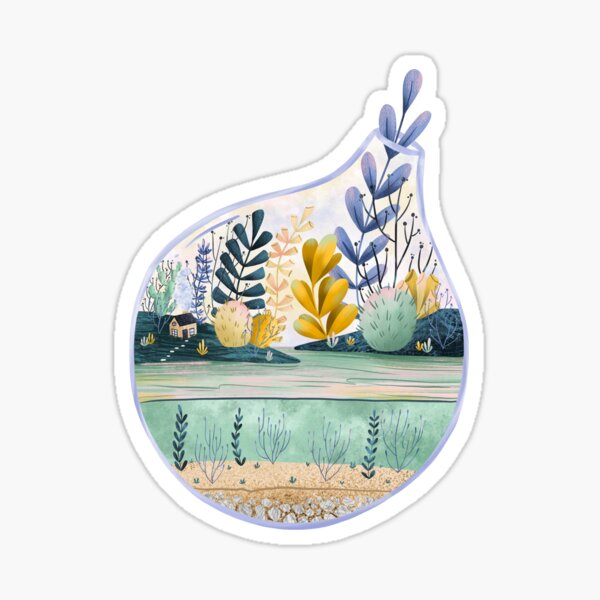 Water Terrarium Sticker