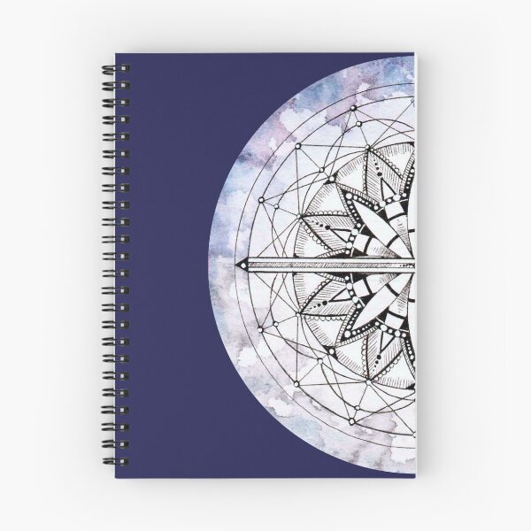 Item preview, Watercolor Fluorite Mineral Mandala designed and sold by alubner.