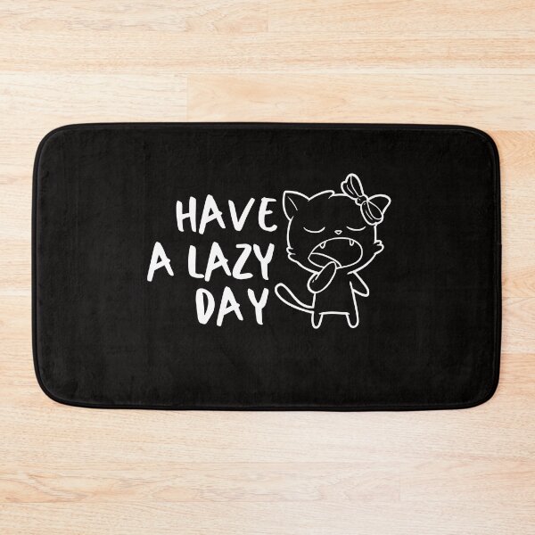 Item preview, Sleepy Cat Lazy Introvert Awkward Relax Cute Funny Sarcastic Happy Fun Inspirational Gift designed and sold by EpsilonEridani.
