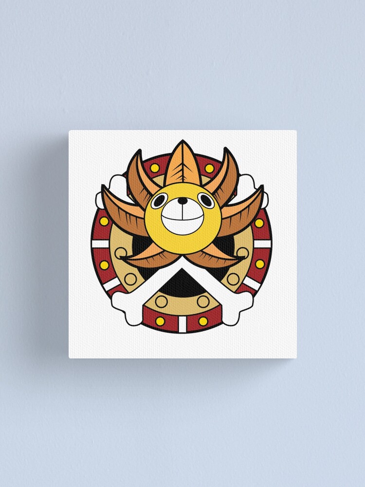 Custom One Piece - Thousand Sunny Pirate Ship Portrait Canvas