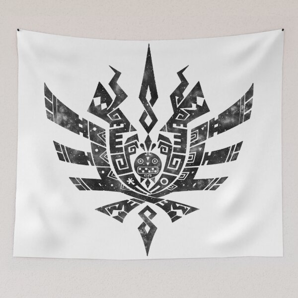 Item preview, Monster Hunter 4 Ultimate - Logo (Chrome Design) designed and sold by Kamurata.