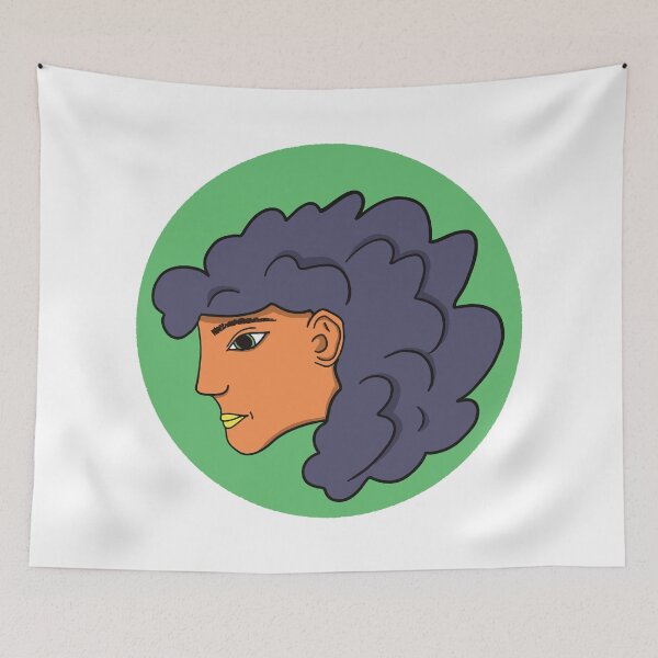 Item preview, Muchacha rizada designed and sold by Dunak.