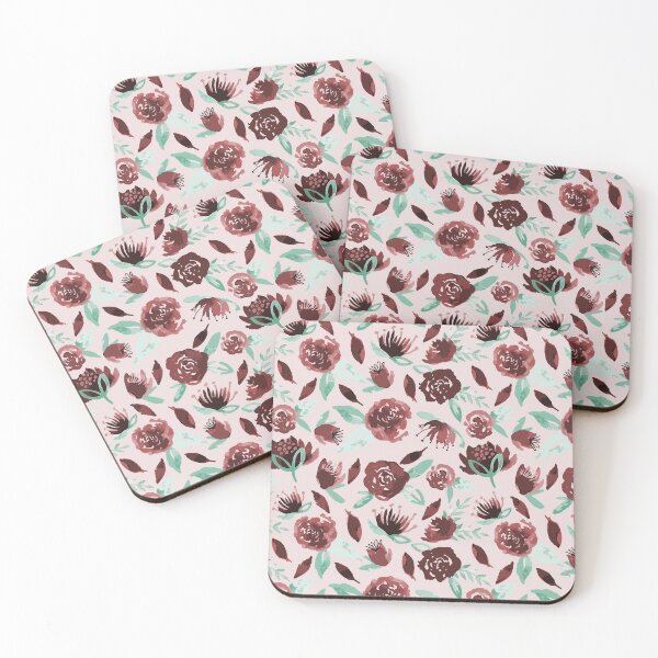 Item preview, Christmas Florals designed and sold by Brittsmithart.