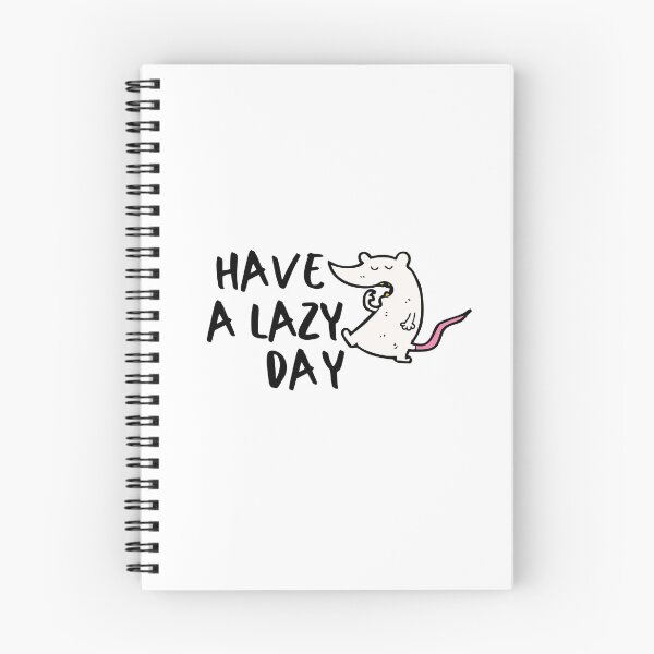 Item preview, Sleepy Rat Lazy Introvert Awkward Relax Cute Funny Sarcastic Happy Fun Inspirational Gift designed and sold by EpsilonEridani.