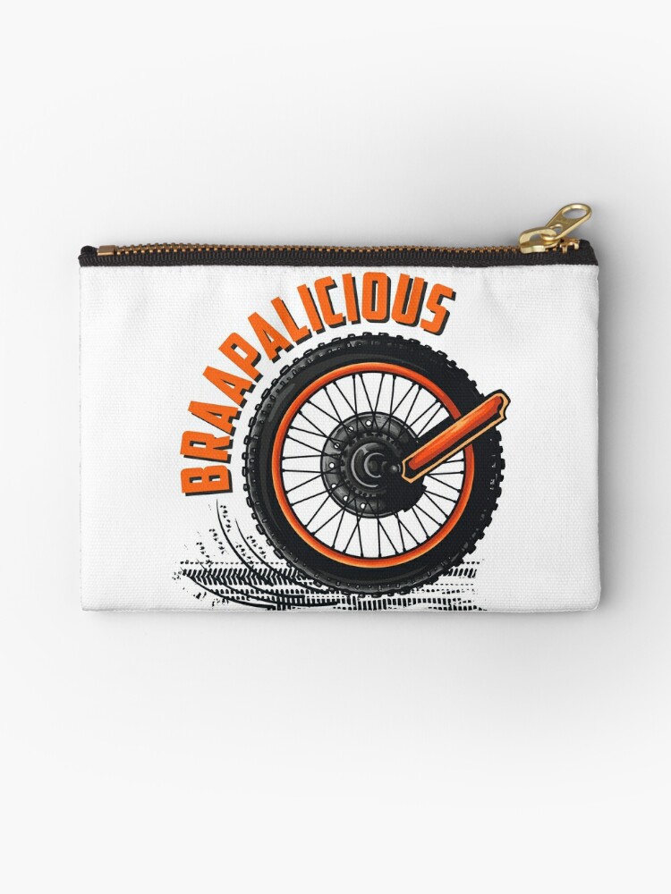 Motocross Zipper Pouch By Maciejkus Redbubble