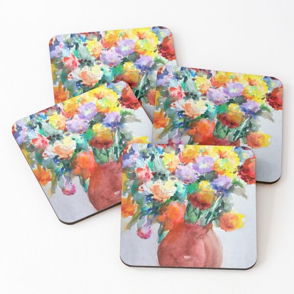 Item preview, Colorful Blooms designed and sold by BlackVet.