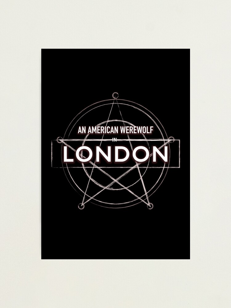 Alternate view of An American Werewolf in London - Alternative Movie Poster Photographic Print