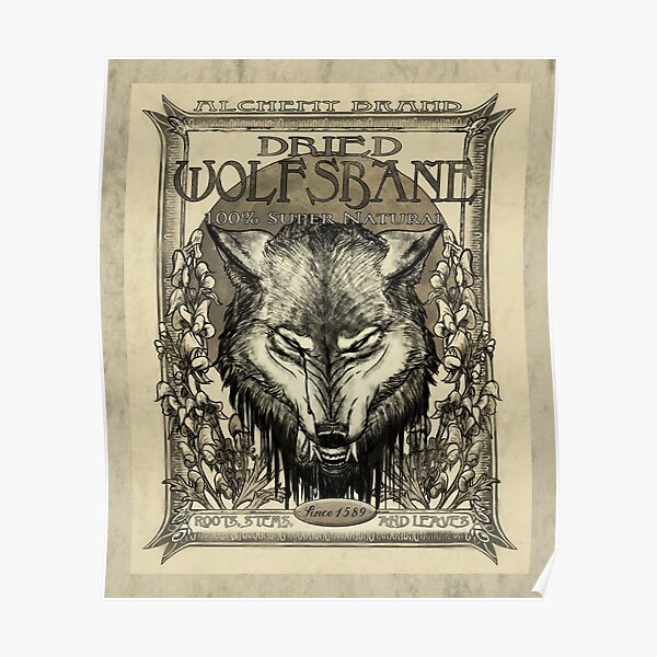 Dried Wolfsbane Poster