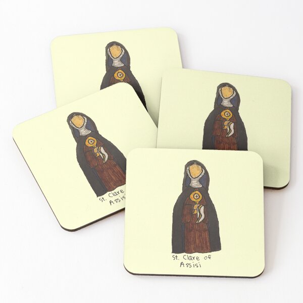 Item preview, Saint Clare of Assisi designed and sold by erinjolene.