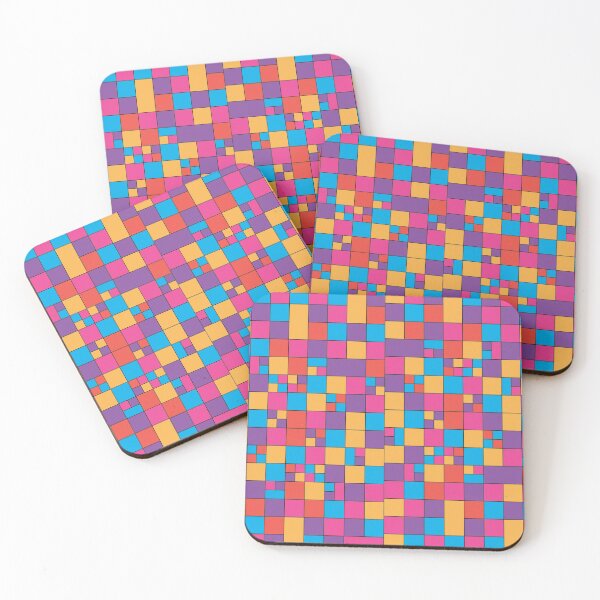 Item preview, Bright Funky Squares - Living It Funky designed and sold by LivingItFunky.