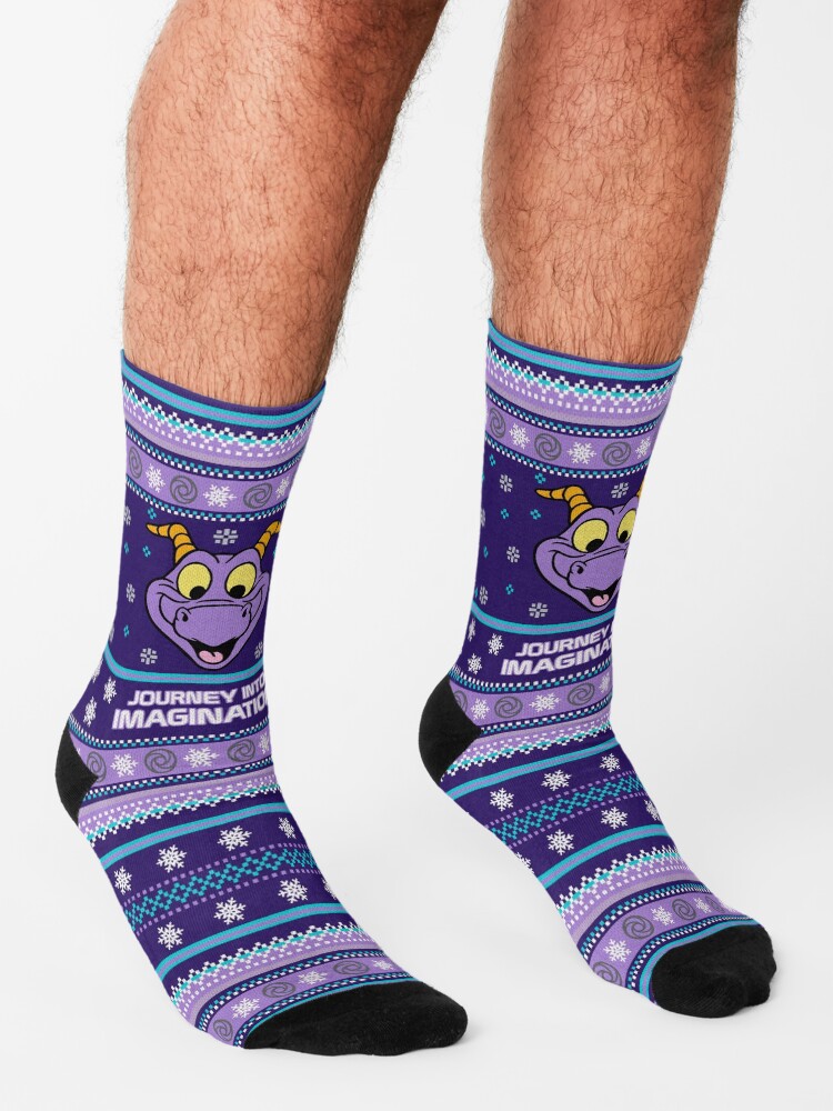 Alternate view of Figment Ugly Sweater Socks