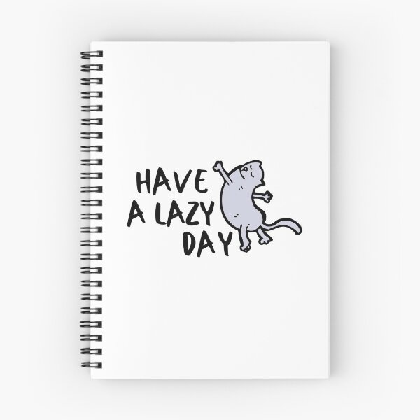 Item preview, Lazy Kitty Relax Introvert Awkward Relax Cute Funny Sarcastic Happy Fun Inspirational Gift designed and sold by EpsilonEridani.