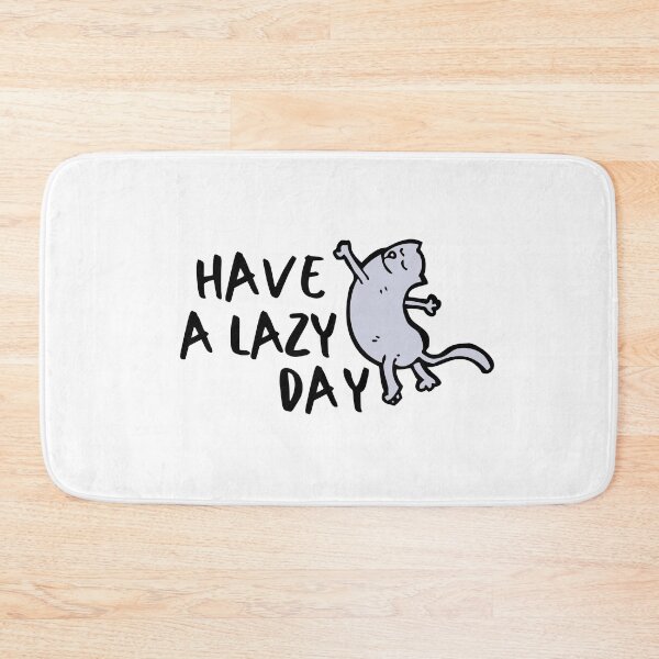 Item preview, Lazy Kitty Relax Introvert Awkward Relax Cute Funny Sarcastic Happy Fun Inspirational Gift designed and sold by EpsilonEridani.