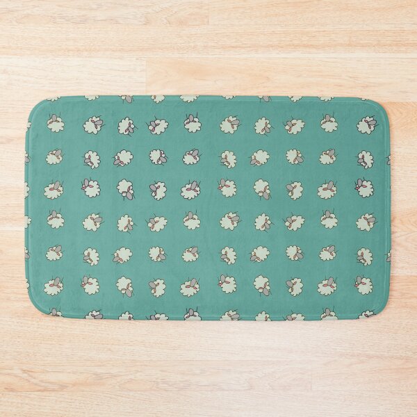 Item preview, Counting sheep teal designed and sold by Janys Hyde.