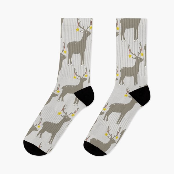 Item preview, Christmas deer with stars designed and sold by JoniandCo.