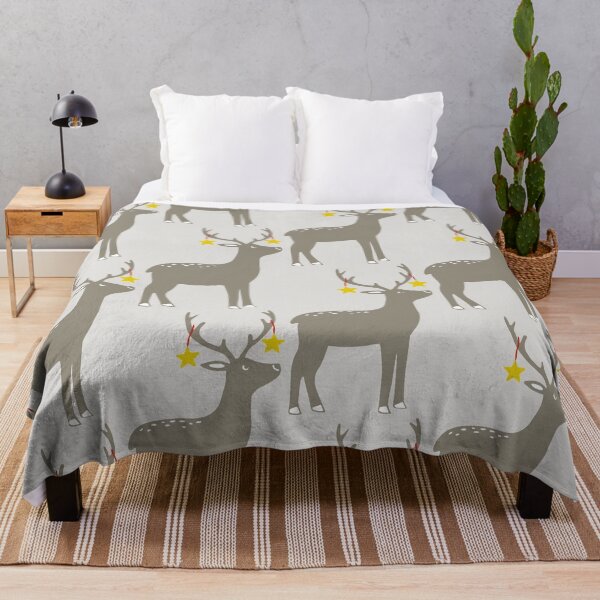 Item preview, Christmas deer with stars designed and sold by JoniandCo.