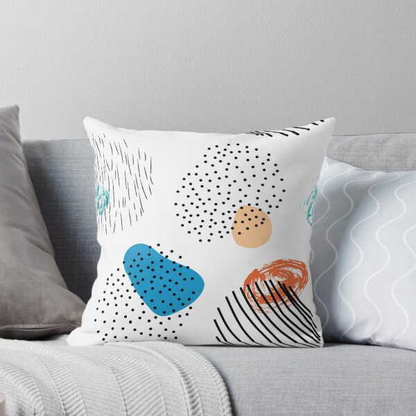 Item preview, Basa Wasa - Hand drawn abstract free style quirky bold surface playful pattern graphic design designed and sold by SunbeamPatterns.