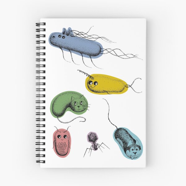 Item preview, Microbial menagerie designed and sold by Jellie.