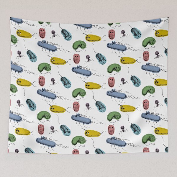 Item preview, Microbial menagerie designed and sold by Jellie.