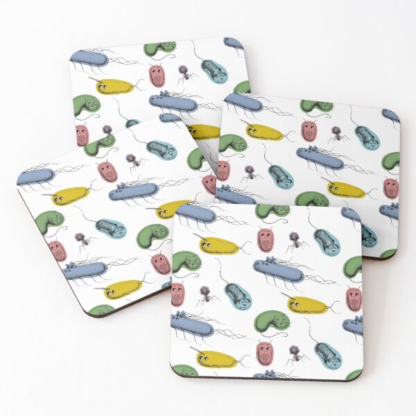 Item preview, Microbial menagerie designed and sold by Jellie.