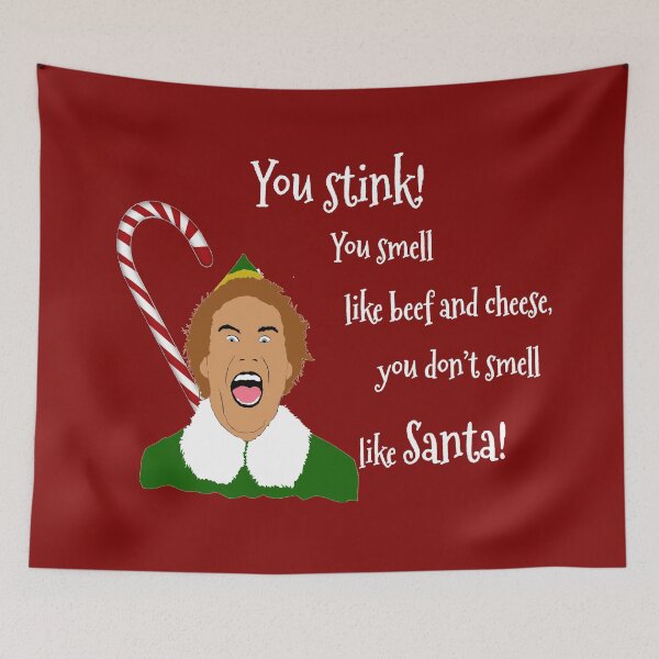 Item preview, Buddy the Elf Funny Quotes designed and sold by MephobiaDesigns.