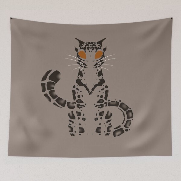 Item preview, Minimalist Clouded Leoard designed and sold by ZTheCrazed.