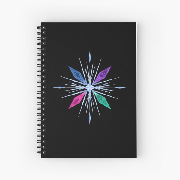 Frozen 2 Elements Spiral Notebook