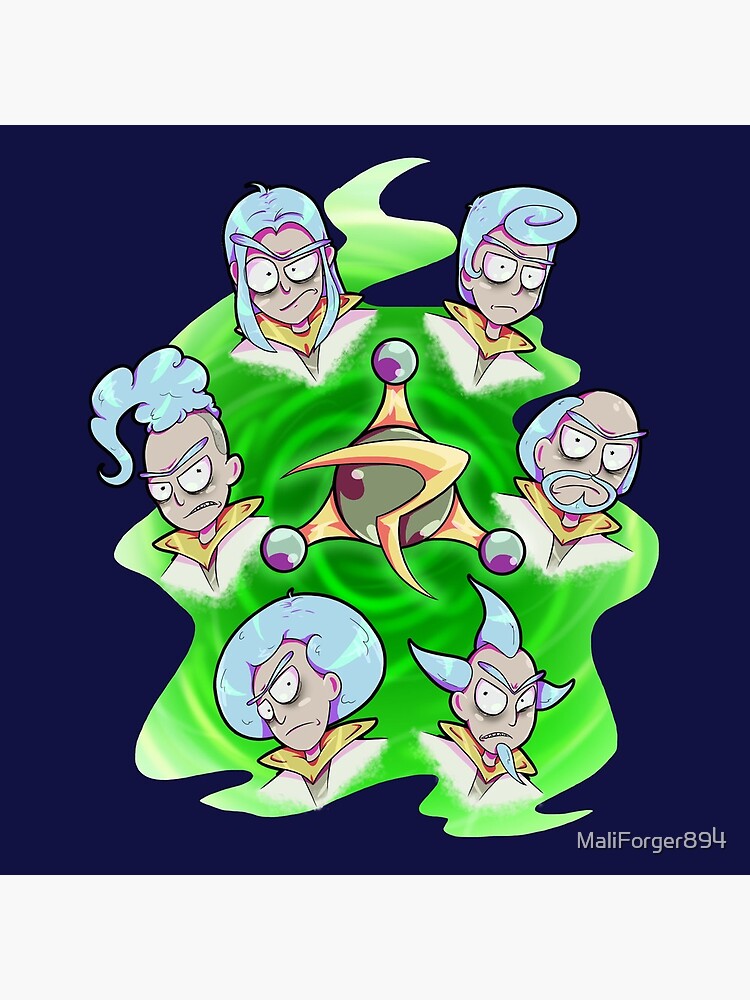 Rick and Morty - Council of Rick by MaliForger894