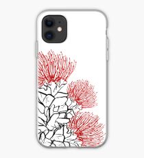 Ohia Lehua ursprüngliche Kalligraphie-Grafik iPhone-Hülle & Cover