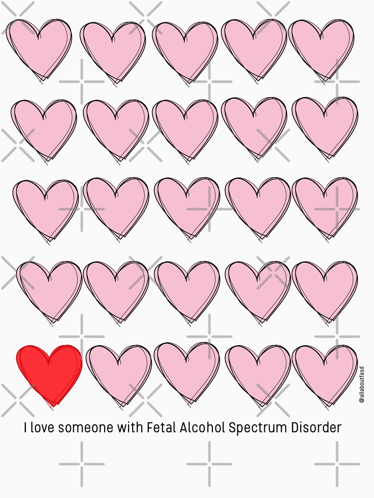 I love someone with FASD - black text by oursacredbreath