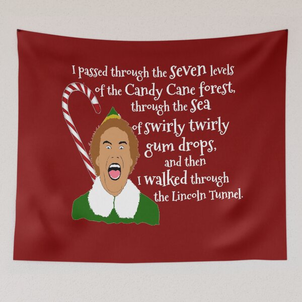 Item preview, Buddy the Elf Quotes designed and sold by MephobiaDesigns.