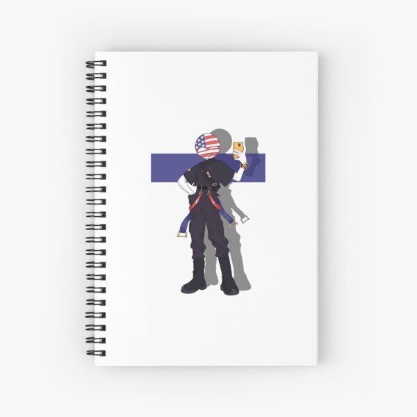 Countryhumans Brazil & Netherlands  Spiral Notebook for Sale by CandyZONE