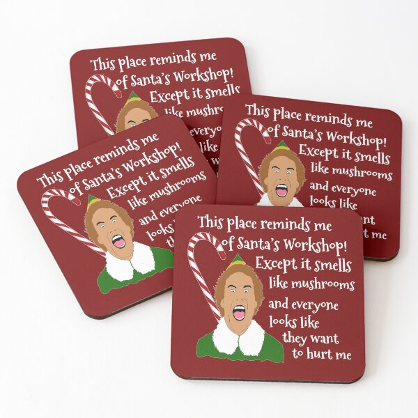 Item preview, Buddy The Elf Quotes designed and sold by MephobiaDesigns.
