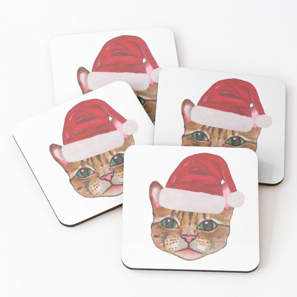 Item preview, Santa cat designed and sold by susserain.